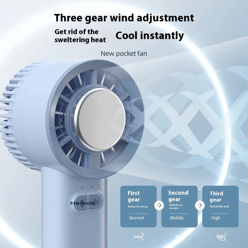 handheld fan speed mode perfect experience refreshing breezes