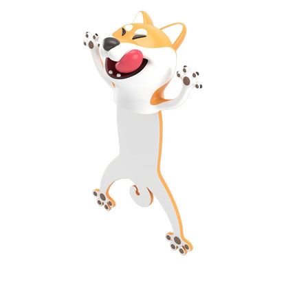 Pressed Cartoon Animal Bookmark 