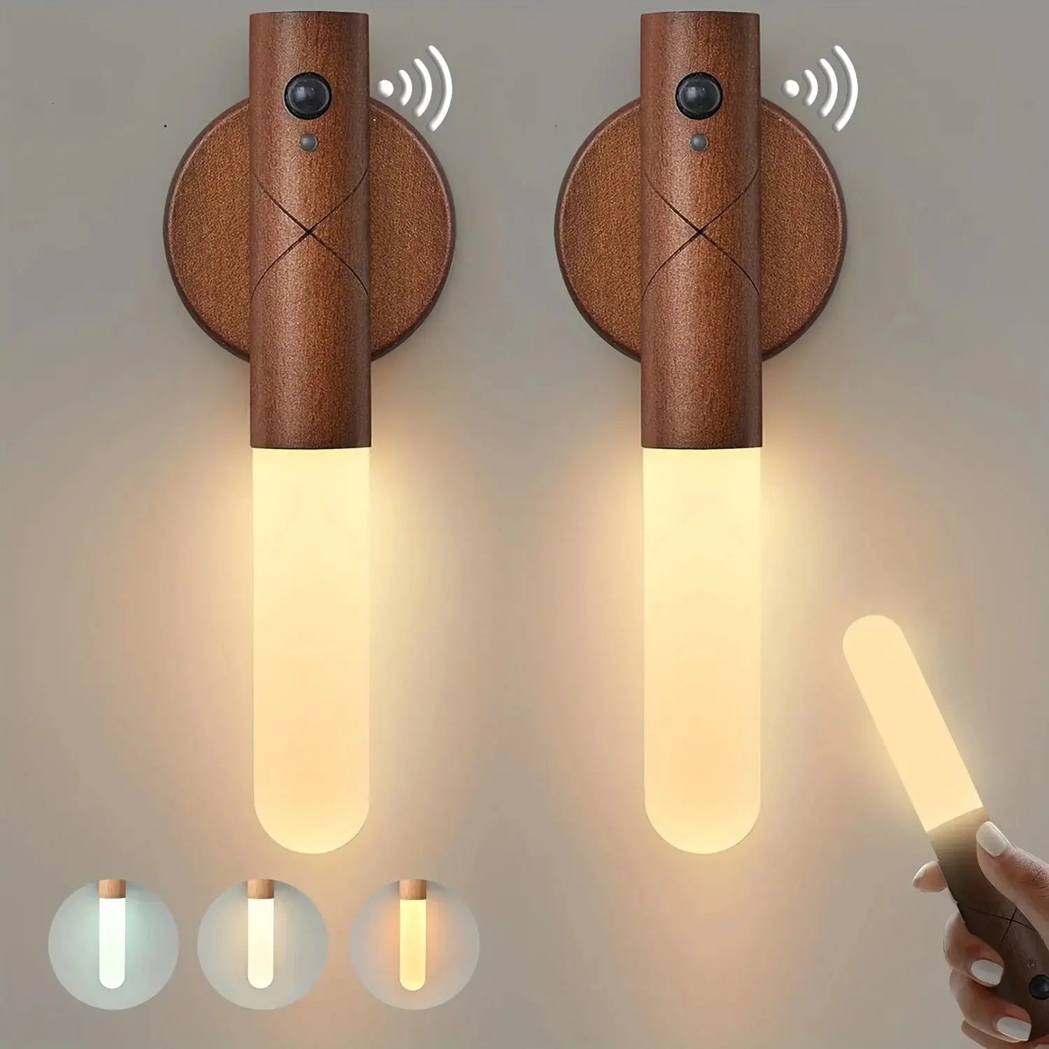 Wooden Motion Sensor Night Light