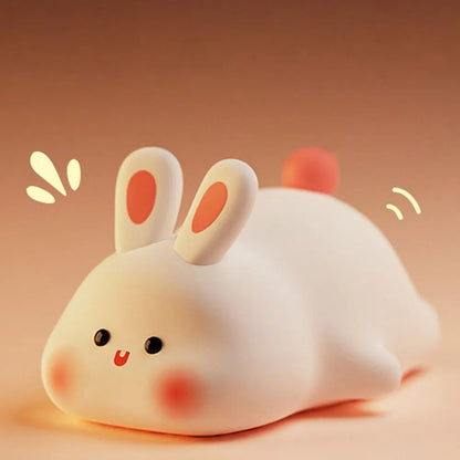 Cute Rabbit Silicone Light